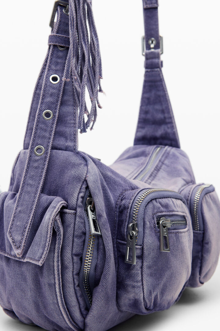 Medium denim bag with pockets | Desigual