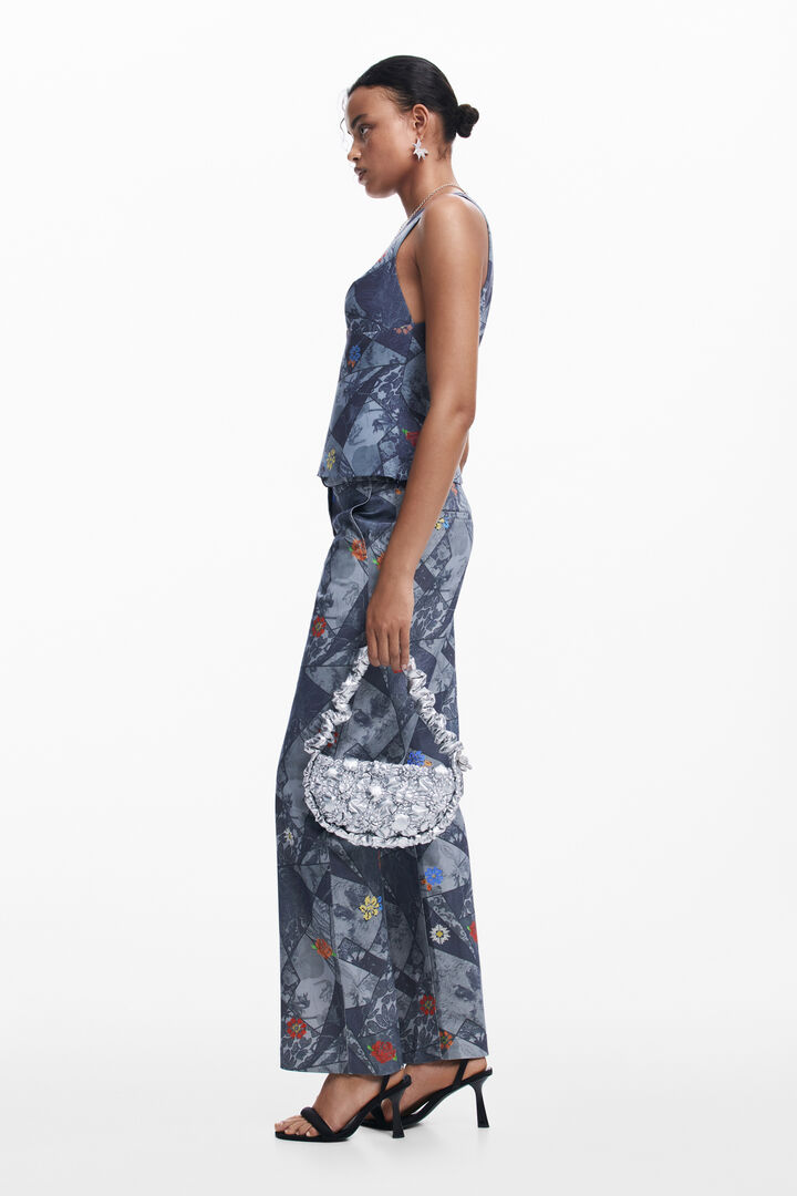 Patchwork pants | Desigual