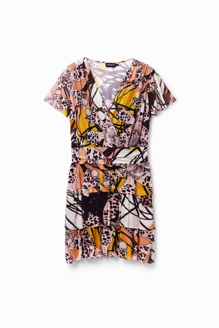 M. Christian Lacroix orchid mini dress