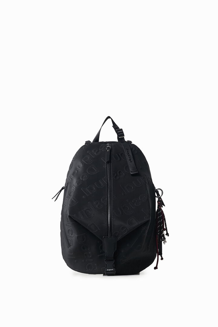 Backpack three handles sack silhouette | Desigual