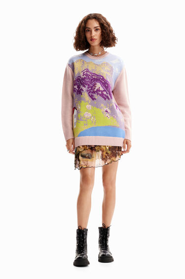 Pull paysage M. Christian Lacroix | Desigual