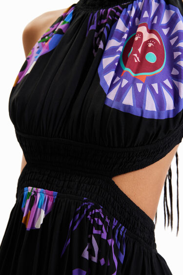 M. Christian Lacroix cut-out midi dress | Desigual