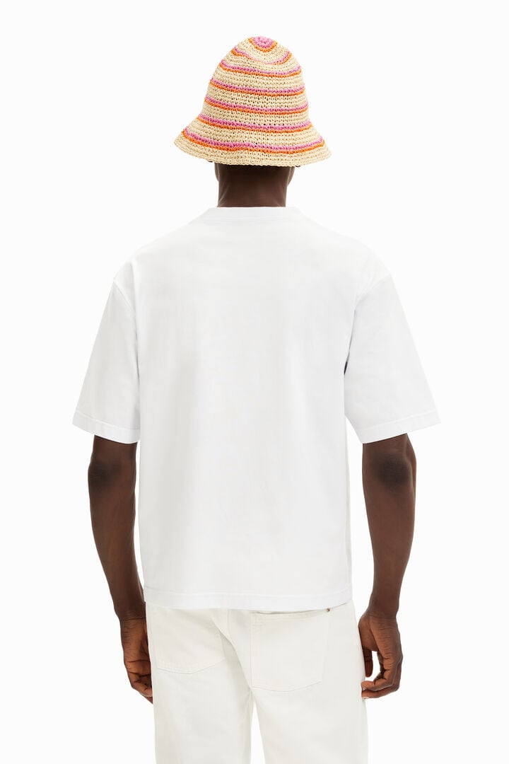 Short-sleeve T-shirt with illustration | Desigual
