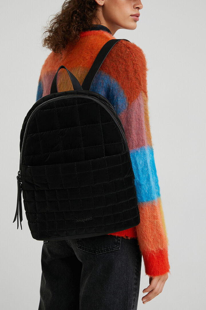 Lightweight quilted backpack | Desigual