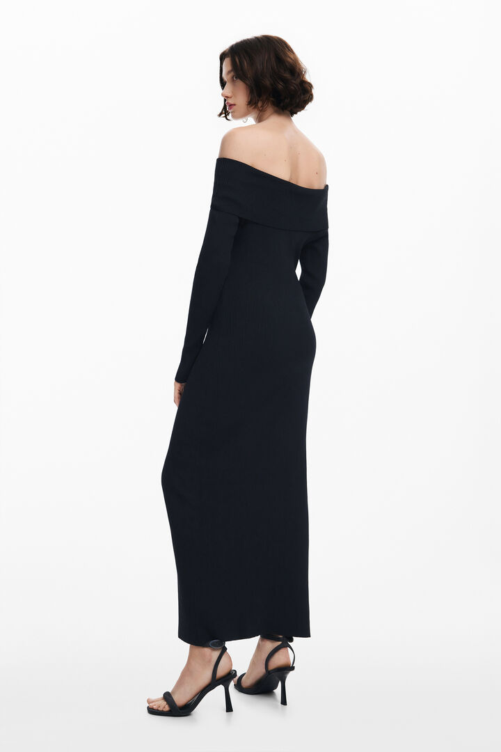 Vestido escote bardot | Desigual