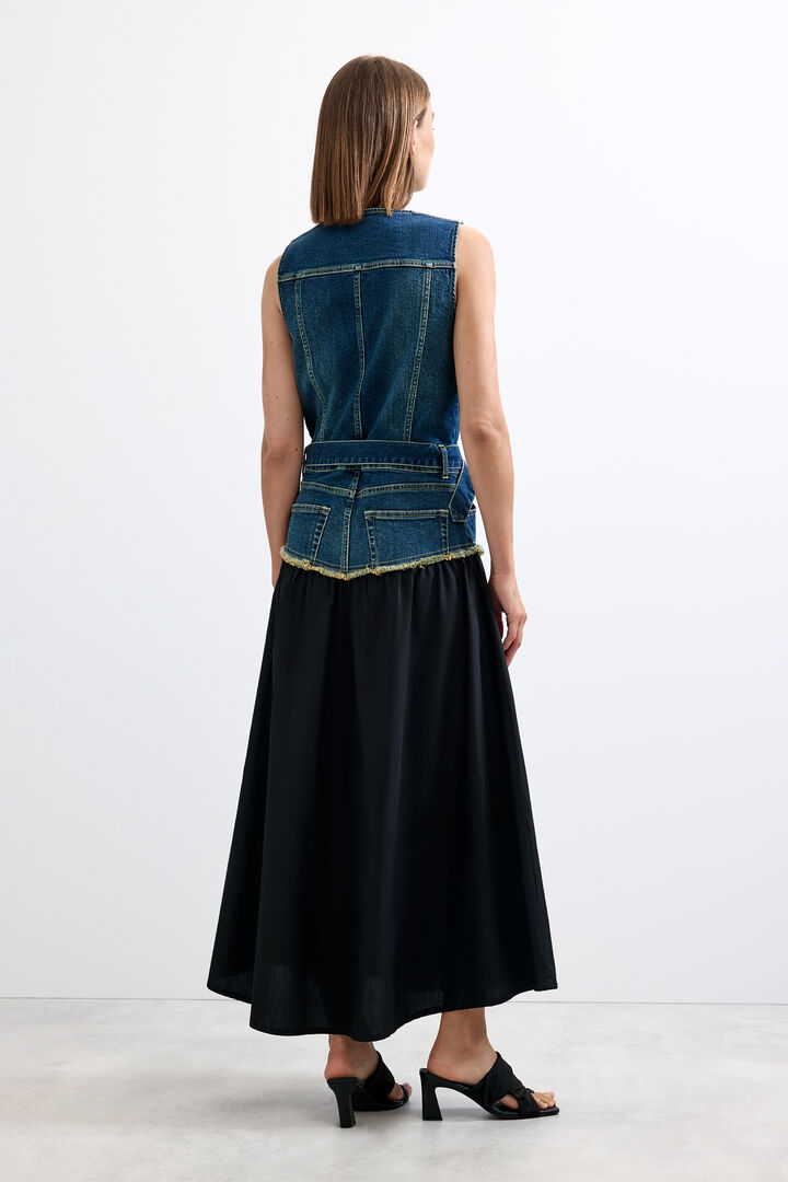 desigual denim dress Desigual Women's Denim midi dress