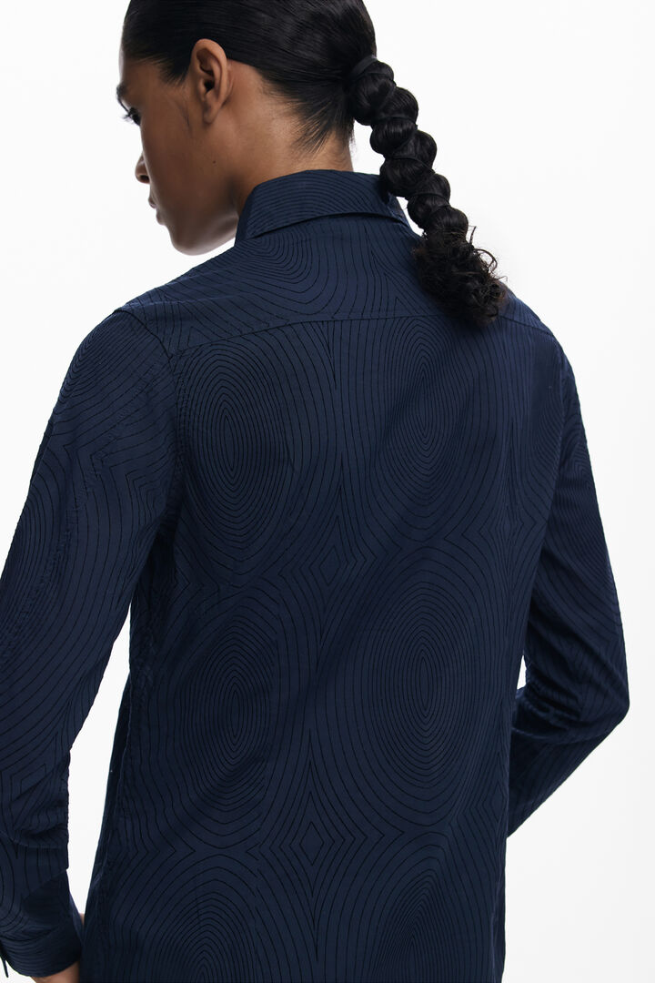 Camisa lisa texturas | Desigual