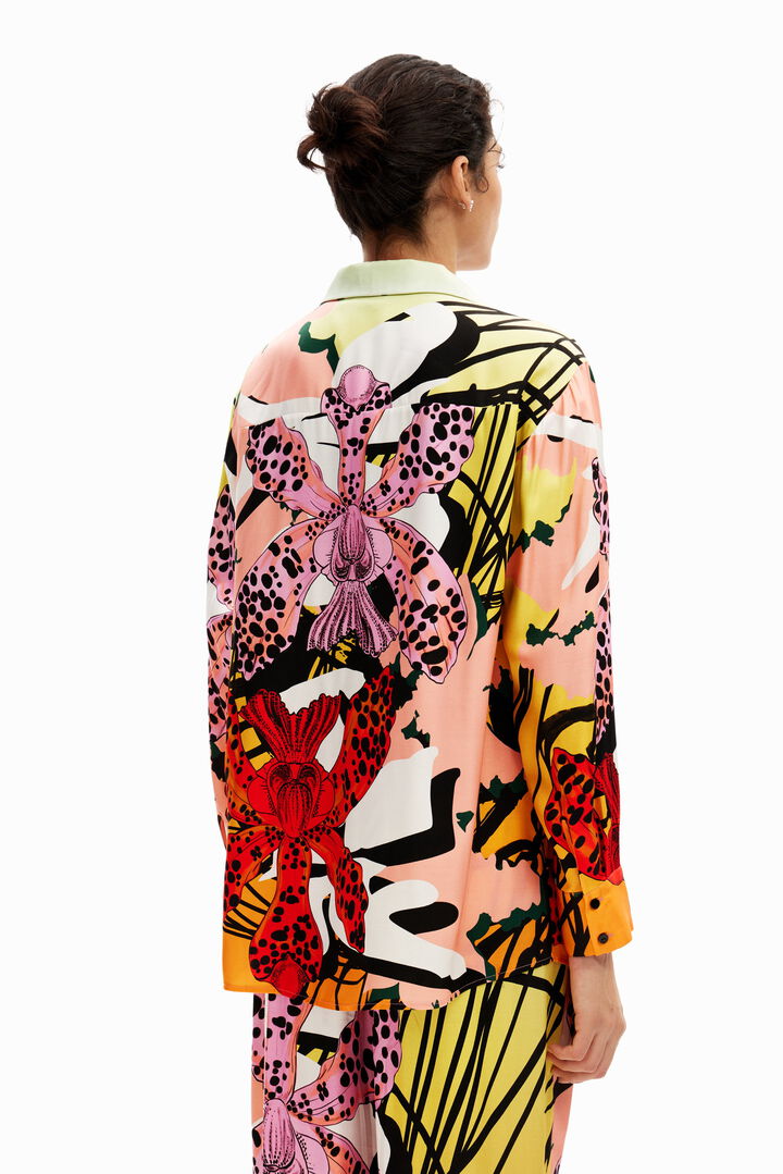 M. Christian Lacroix orchid shirt | Desigual