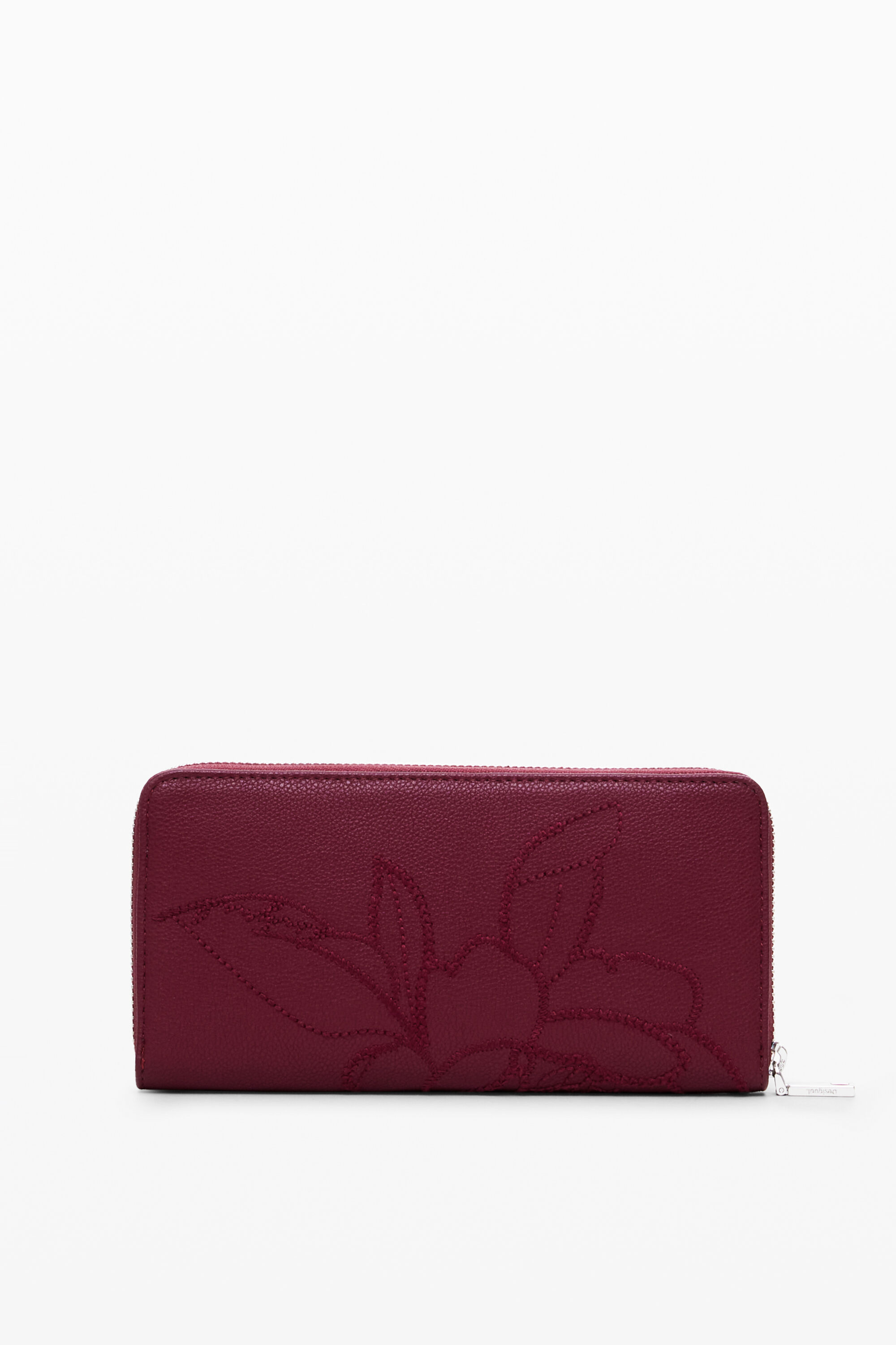 Botanical faux leather wallet women s I Desigual