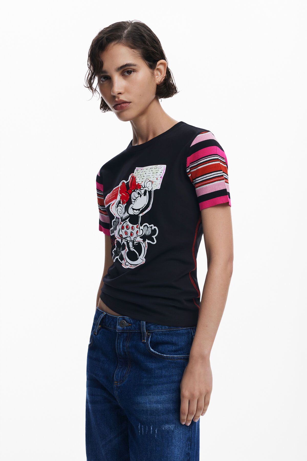 ミニーマウス™ Tシャツ 女性用 I Desigual.com