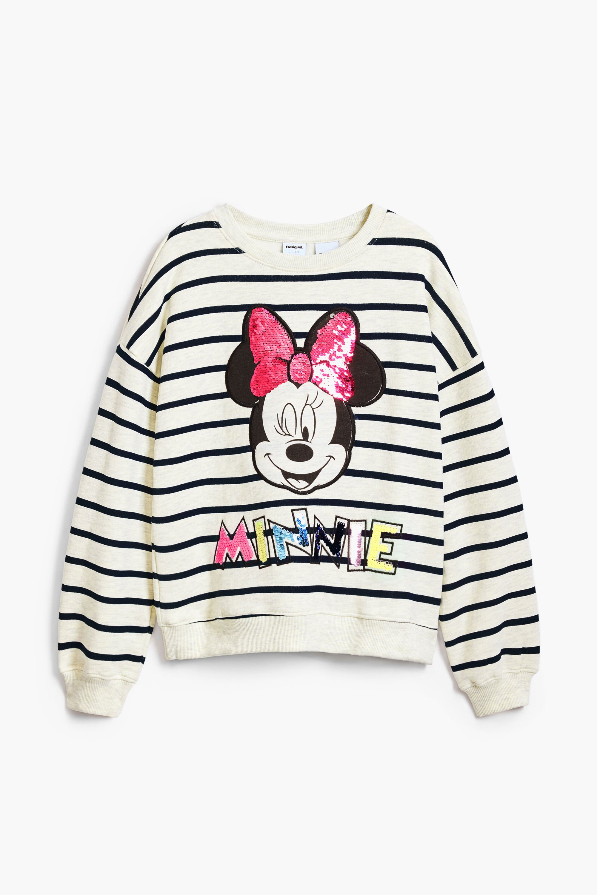 デシグアル Desigual MINNIE MOUSE ライトゲージプルオーバー （ホワイト） デシグアル Desigual MINNIE MOUSE ライトゲージプルオーバー