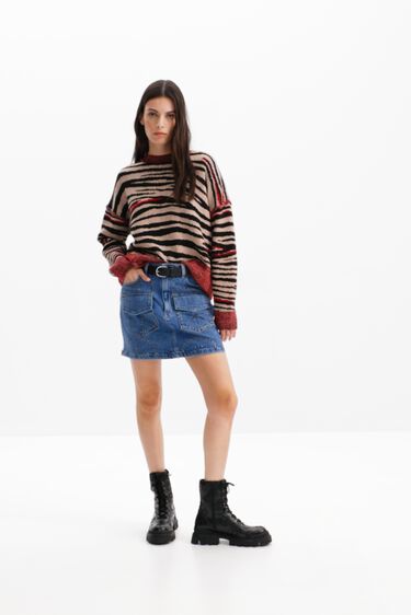 Jersey oversize zebra | Desigual