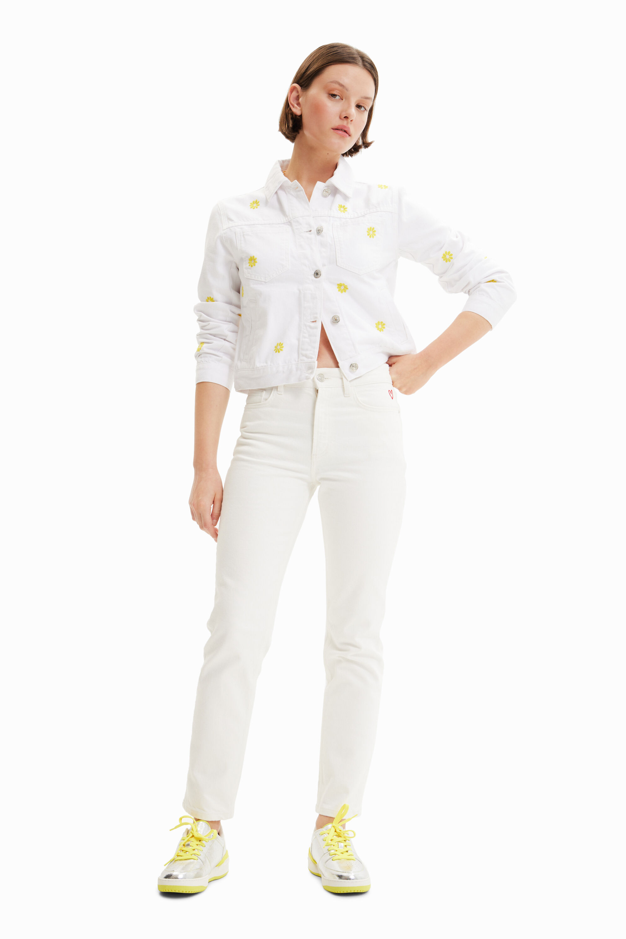 DESIGUAL DAISY DENIM JACKET 23SWED611000XL