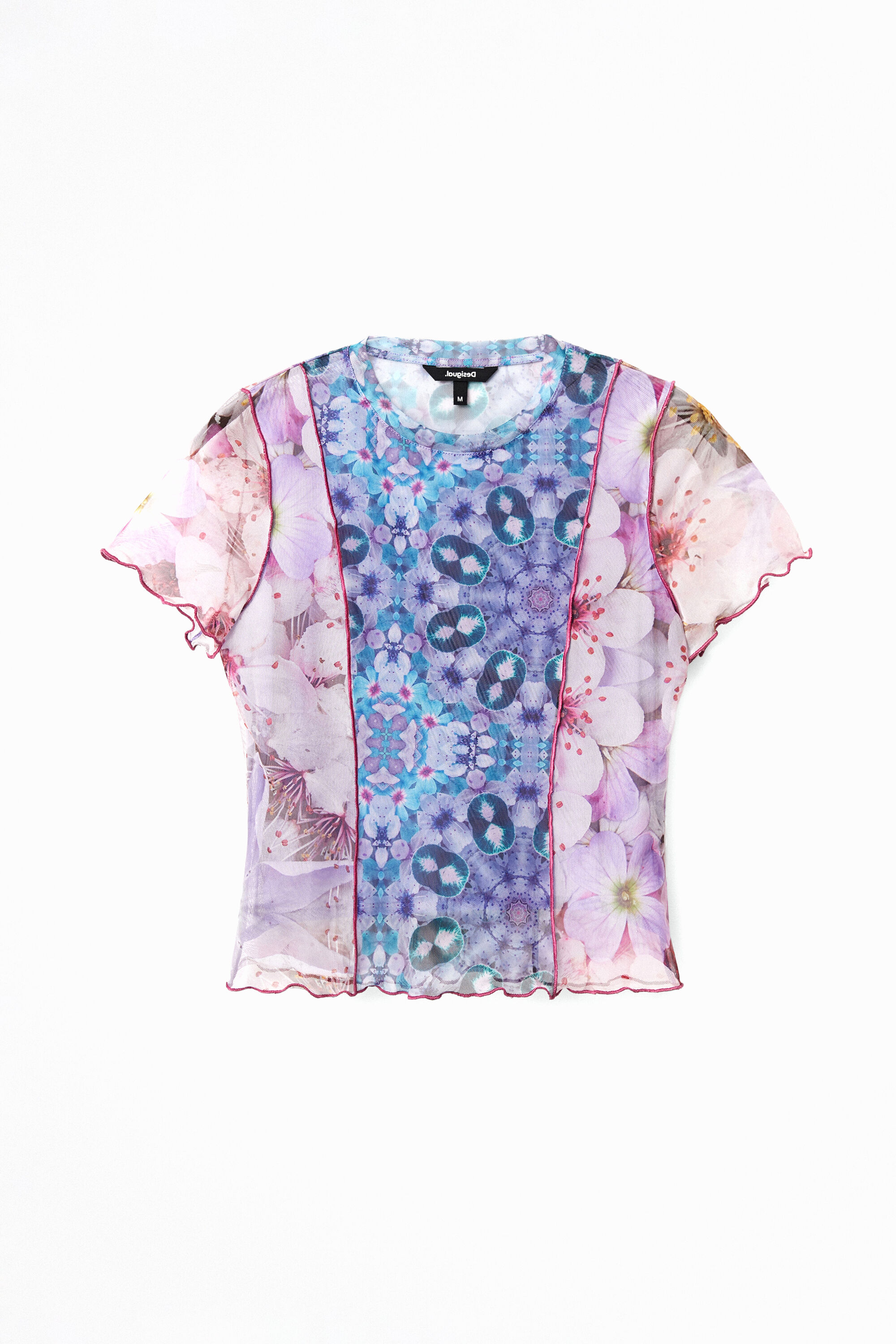 Shirt mit Tüll-Patch