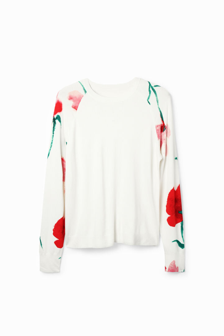 Pull fleurs aquarelle | Desigual