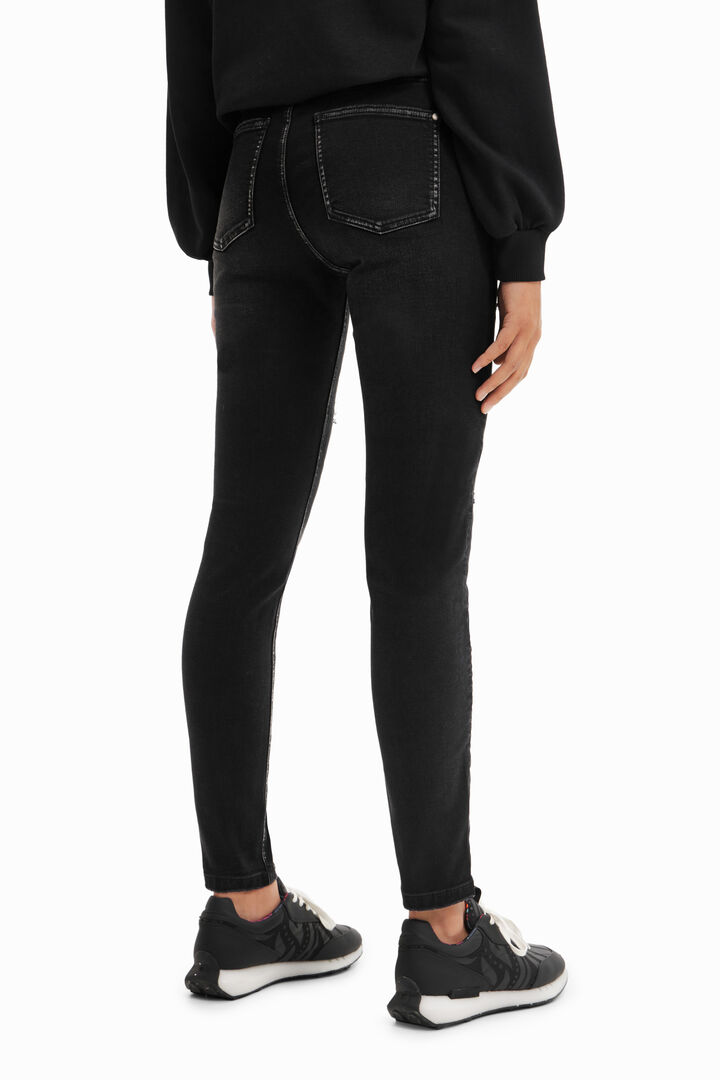 Roztrhané skinny džíny | Desigual