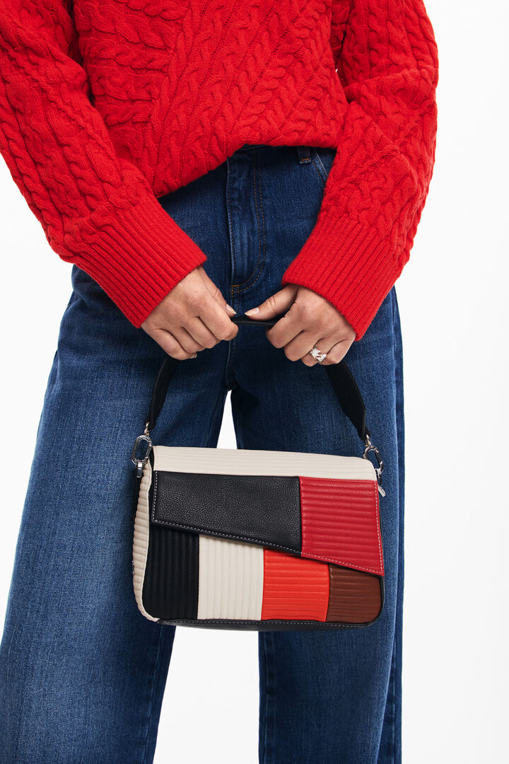 Bolso de mano texturas | Desigual