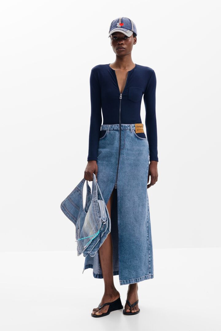 Long denim dress Botter | Desigual