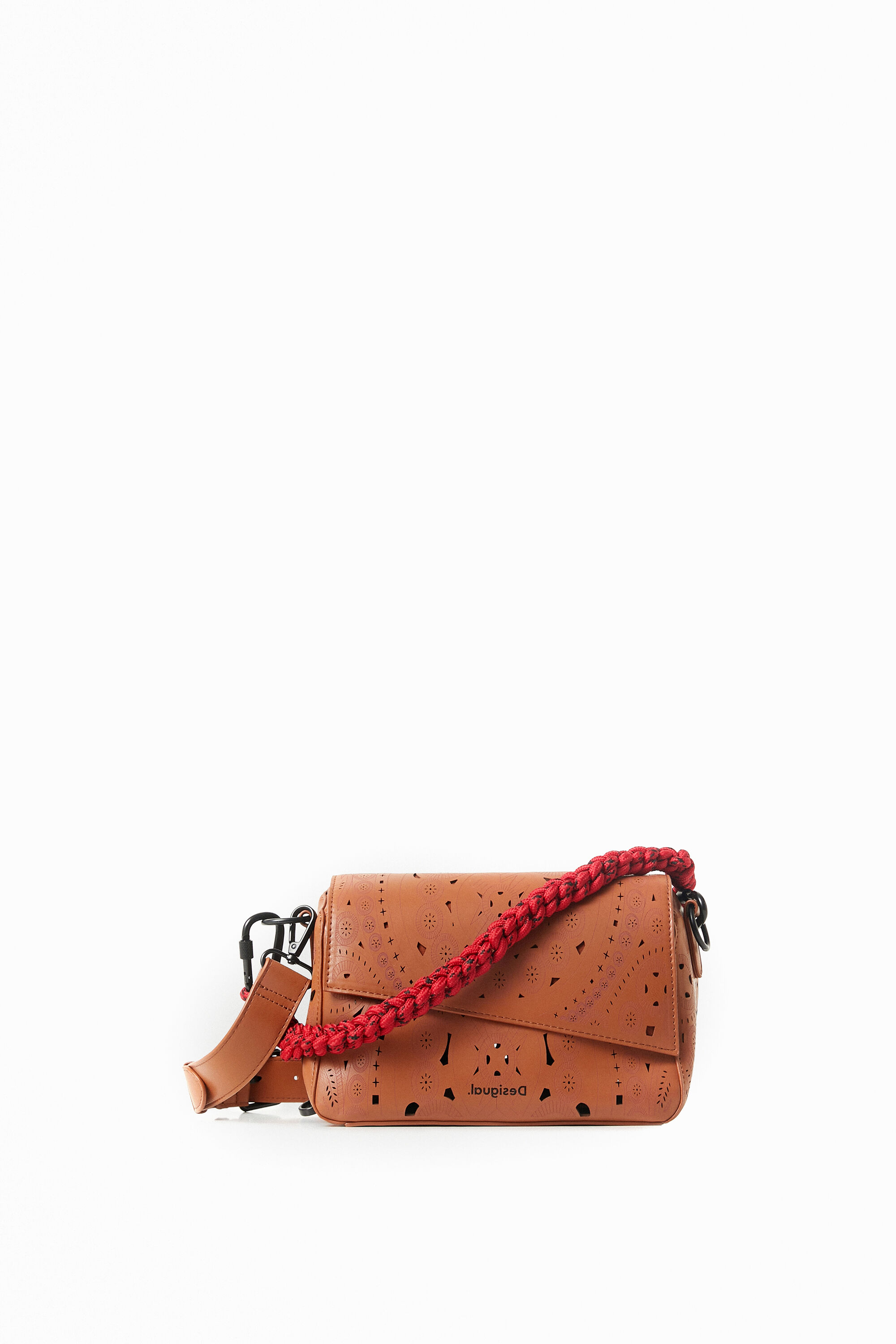 Camera bag with outlet prairie rivet details