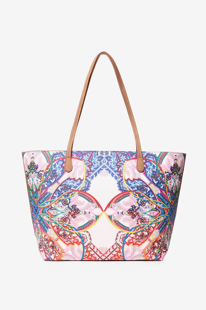 Capri Bag Mexican cards Zipper | Desigual