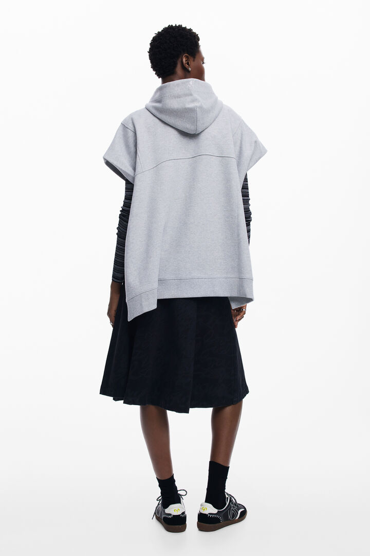 Plain poncho sweatshirt | Desigual