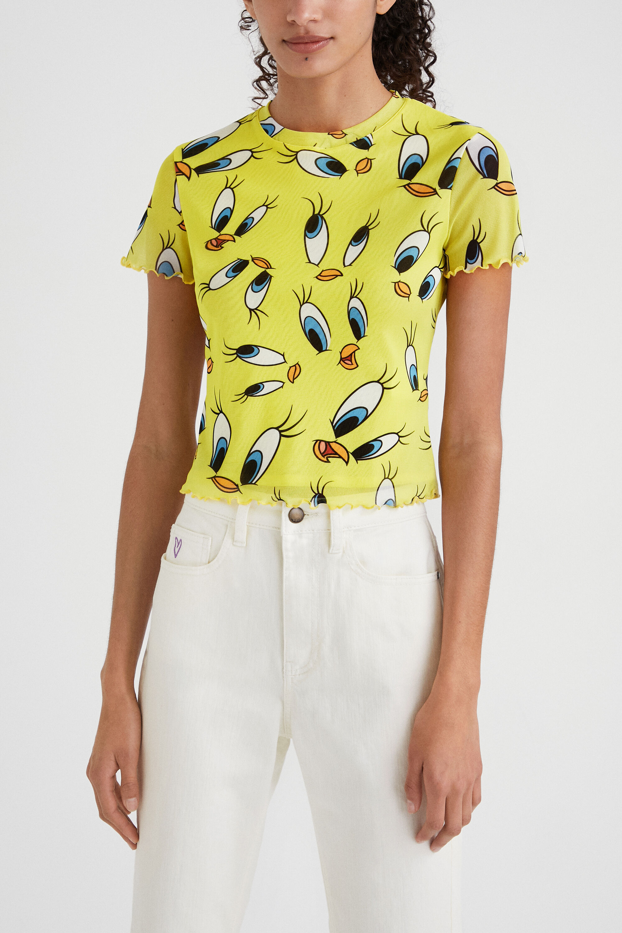 Camiseta slim tul Piol n