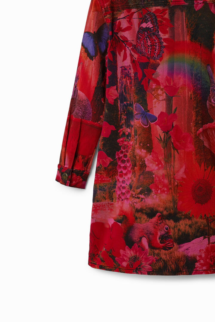Vestido camisero floral | Desigual
