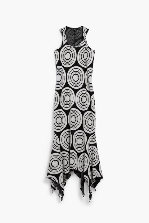 LONG DRESS WITH CIRCLES