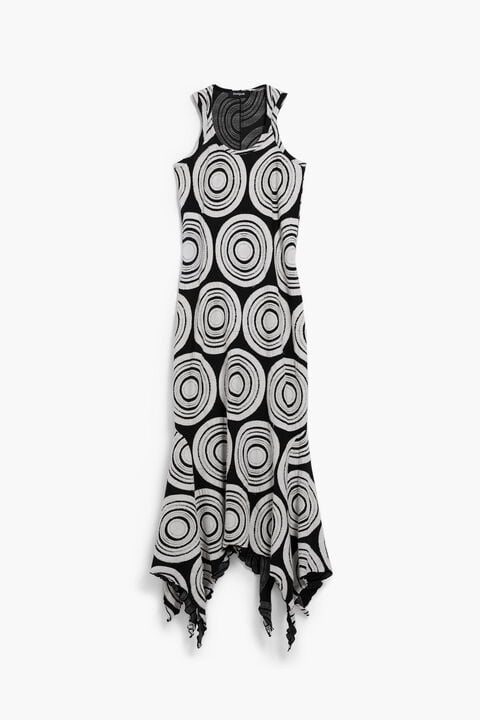 LONG DRESS WITH CIRCLES