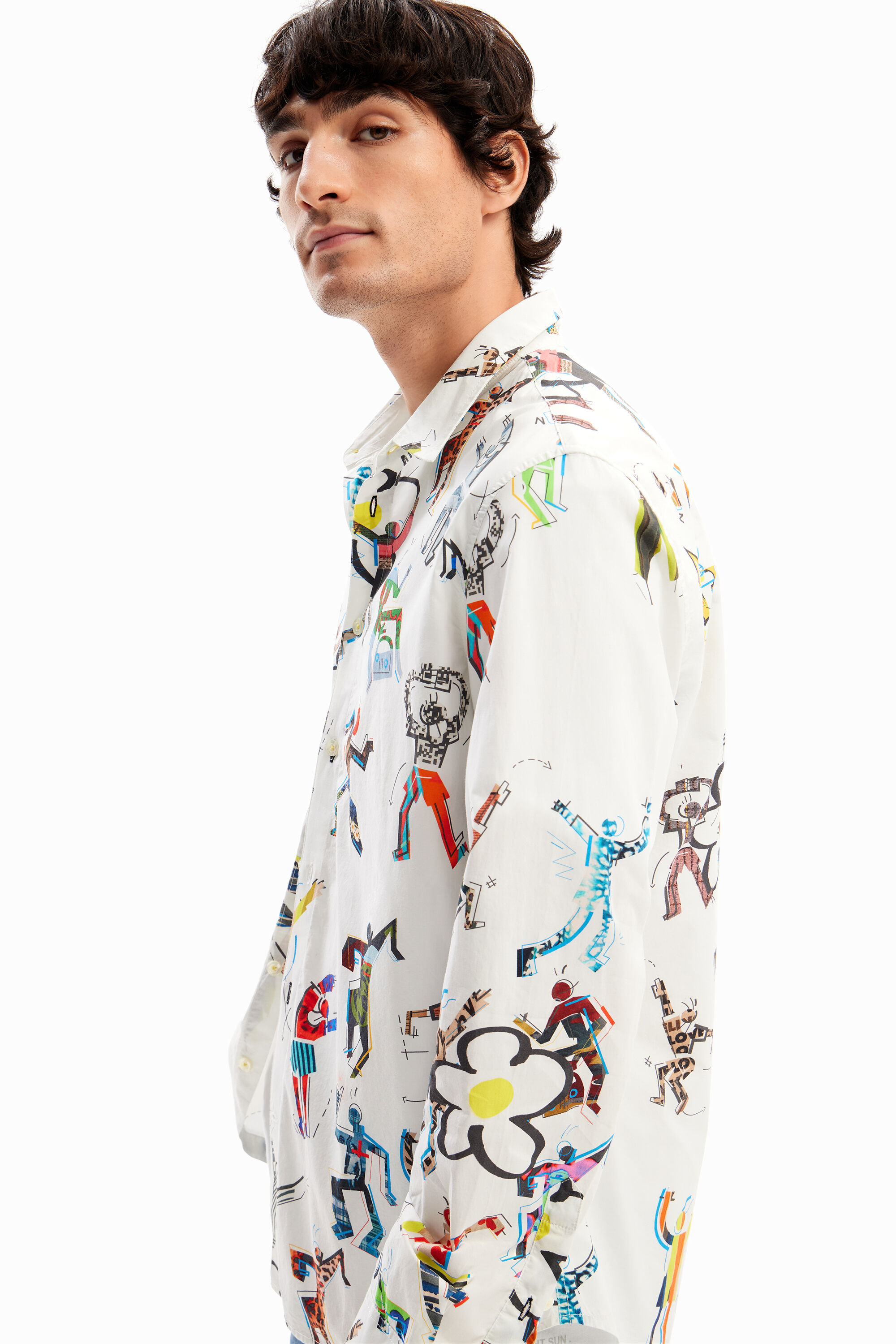 Camisas desigual hombre outlet shop