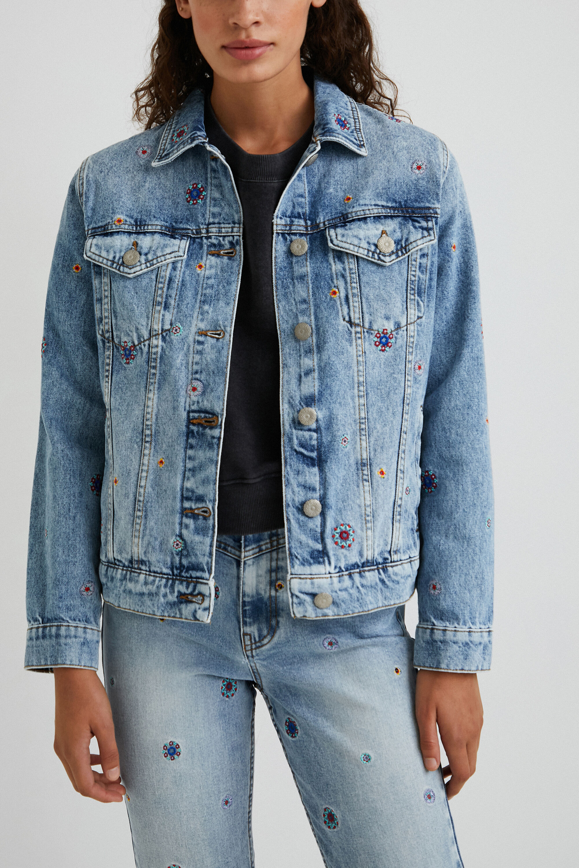desigual denim jackets