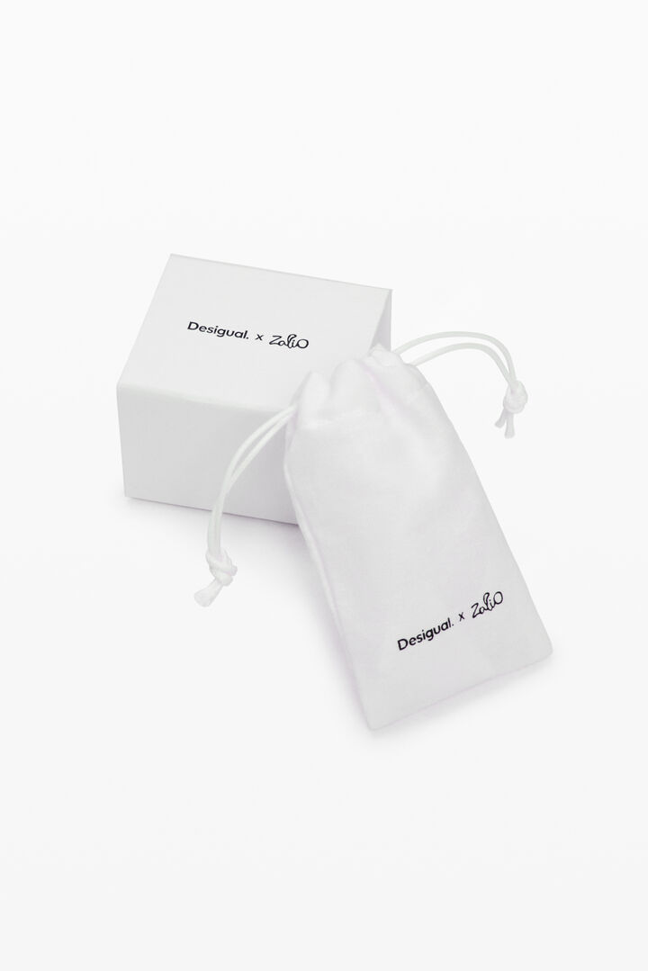 Pendientes irregulares conchas oro Zalio | Desigual