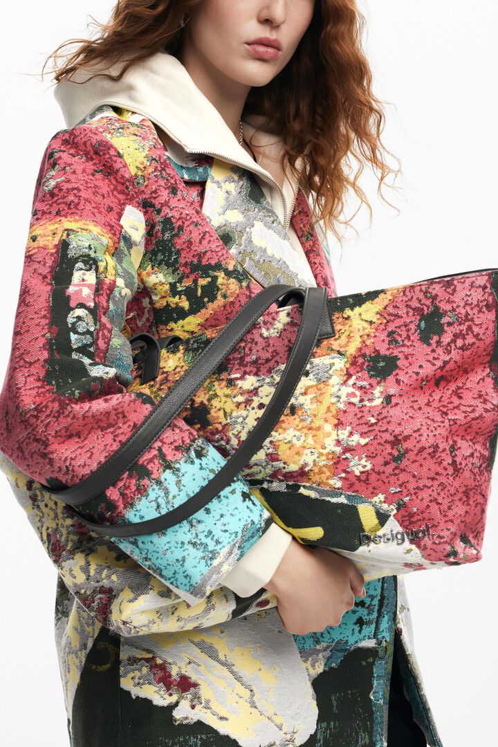 Bouquet bag designed by M. Christian Lacroix | Desigual