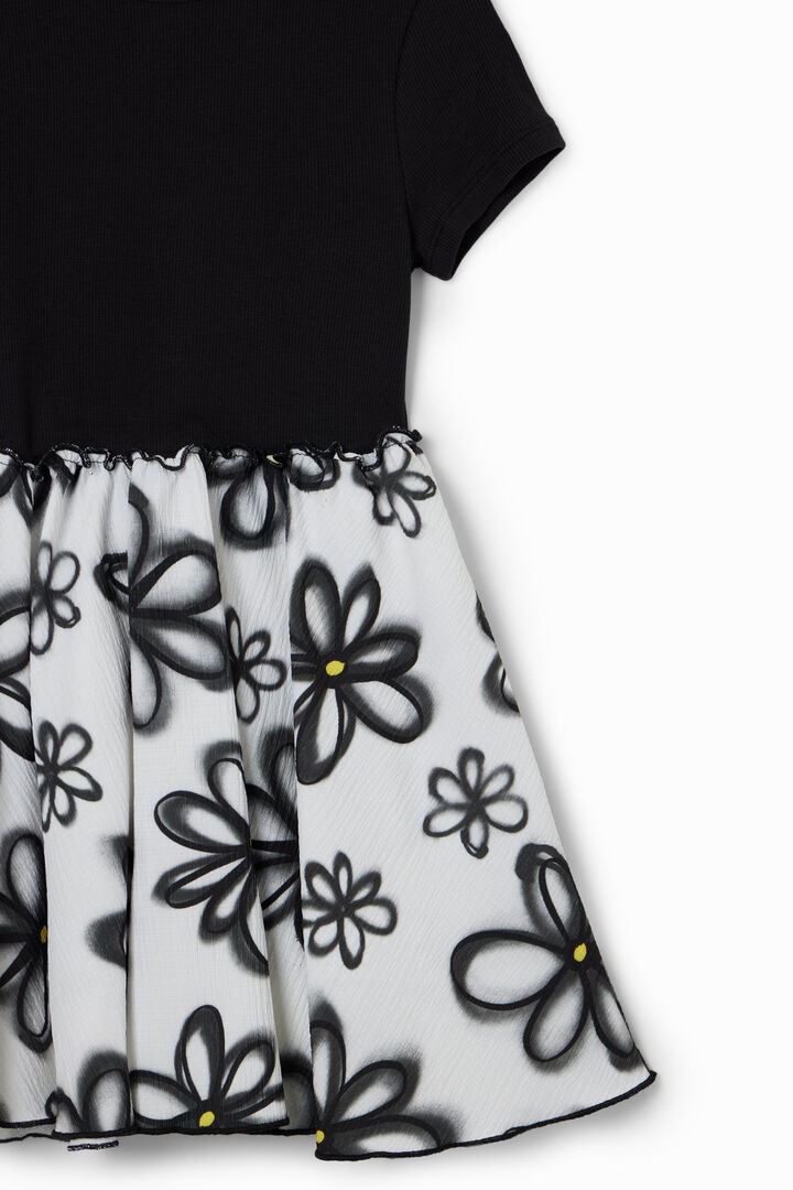 Combination floral dress | Desigual