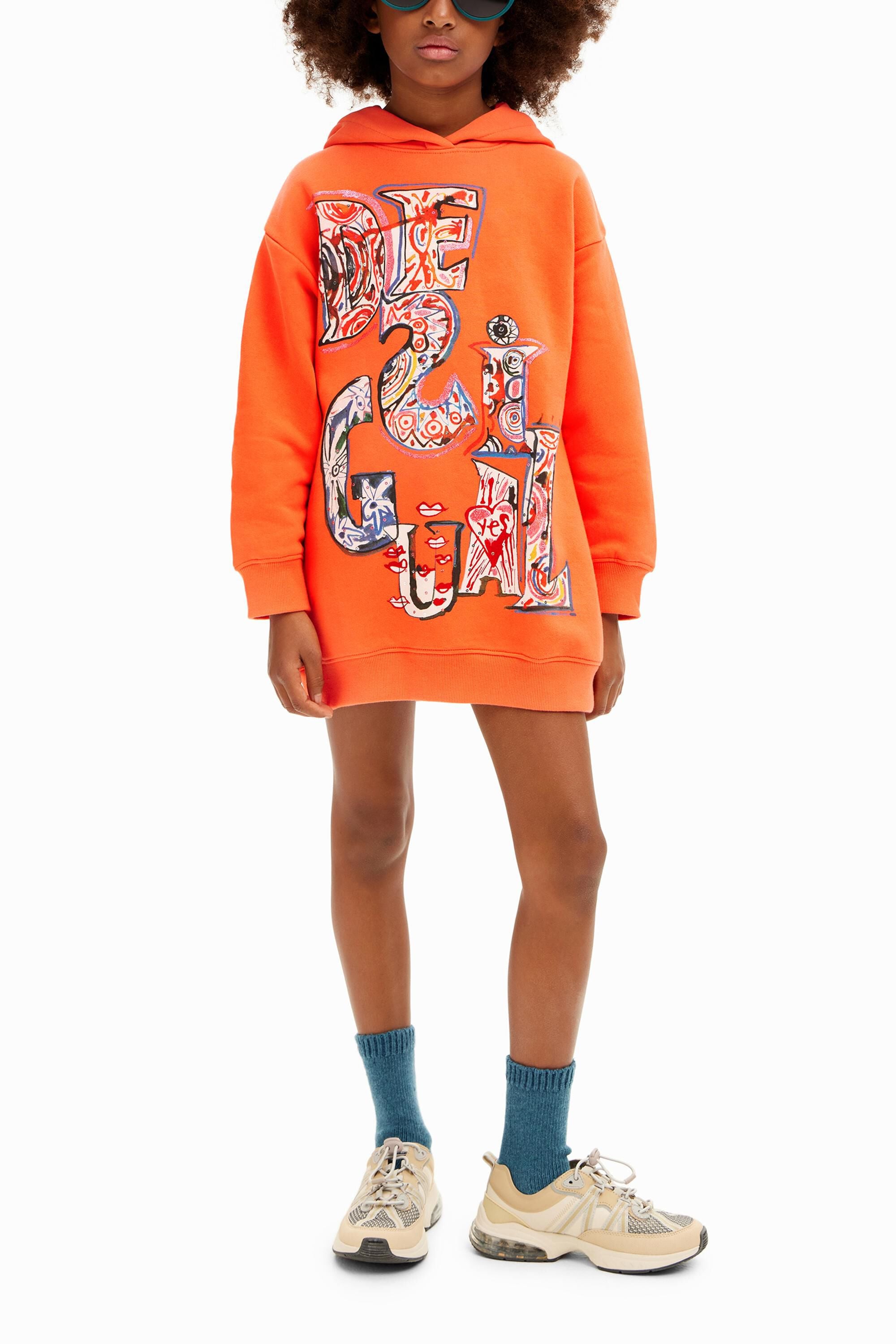 Vestido sudadera Desigual - RED - 13/14