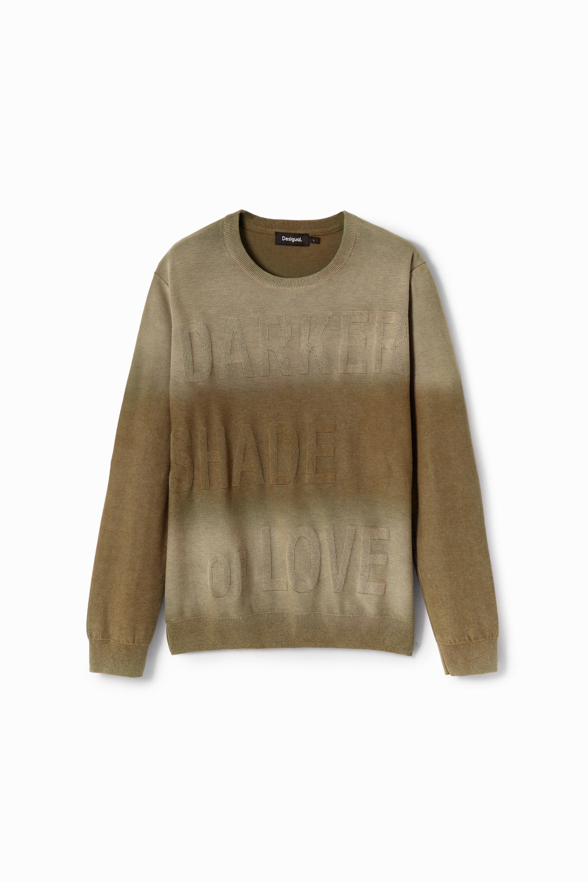 Maglia messaggio degradato - GREEN (S)