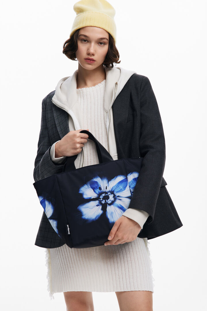 Floral shopper bag | Desigual
