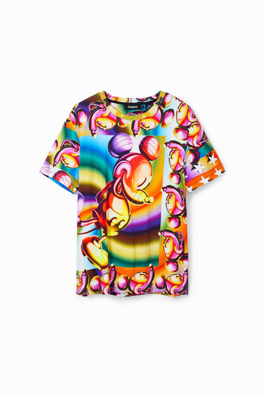 Camiseta oversize multicolor Mickey Mouse | Desigual