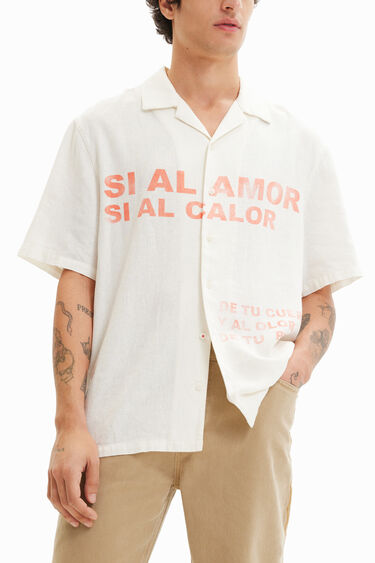 Camisa resort lino | Desigual
