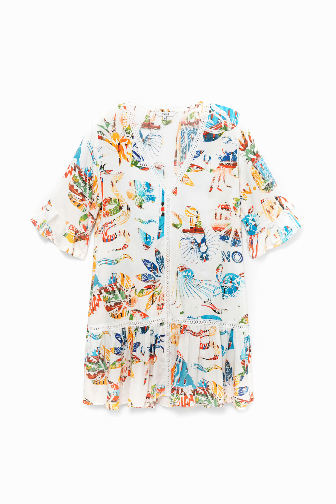 ショートビーチワンピース Desigual Com