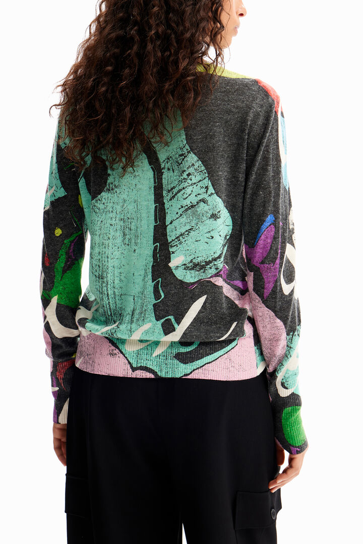 M. Christian Lacroix multicolour pullover | Desigual