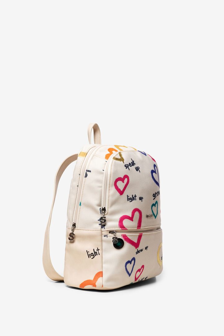 White Backpack Novara | Desigual