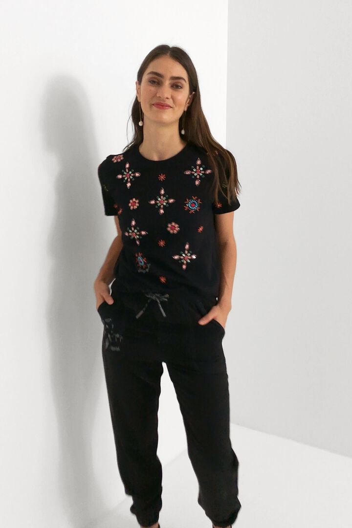 T-shirt bijoux 100% coton | Desigual