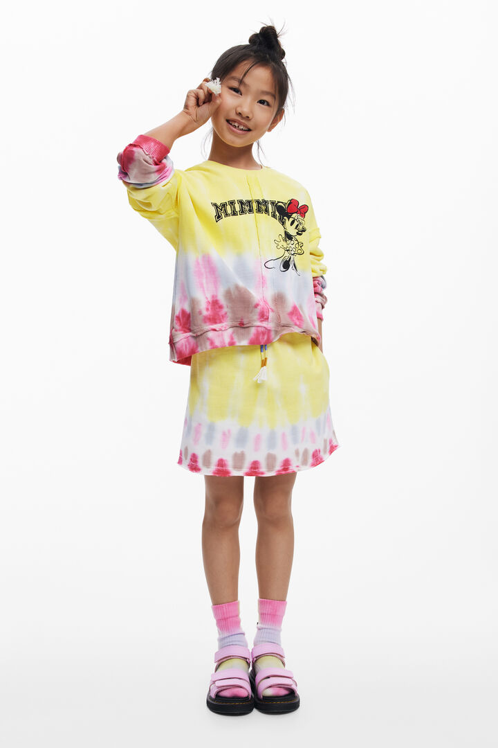 Minnie Mouse™ tie-dye sweatshirt | Desigual