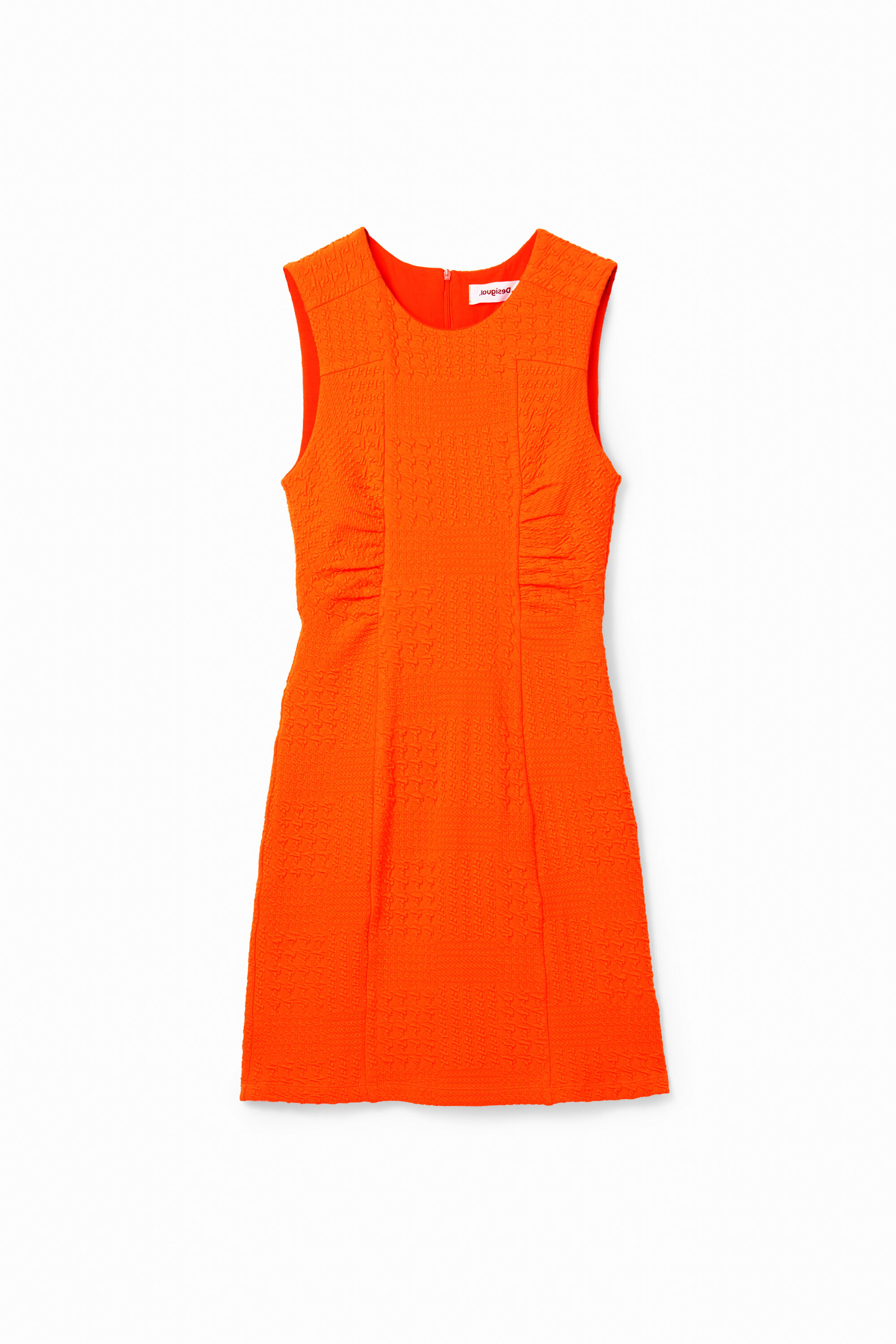 Textured mini dress