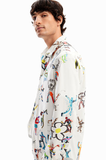 Camisa muñecos bailando | Desigual