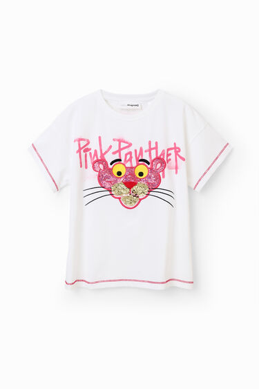 Sequinned Pink Panther T-shirt | Desigual