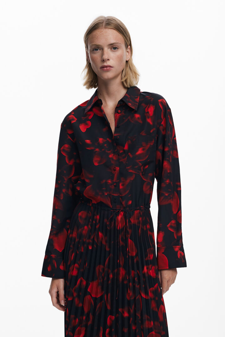 Pleated shirt dress | Desigual