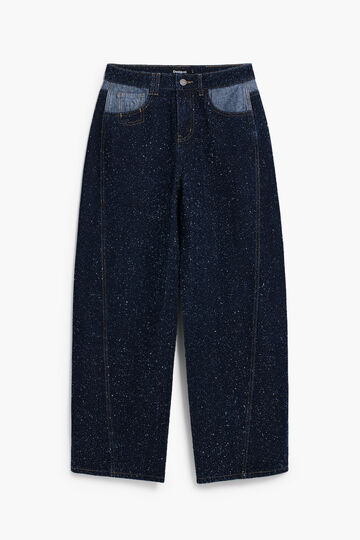 Pantalon vaquero bicolor | Desigual