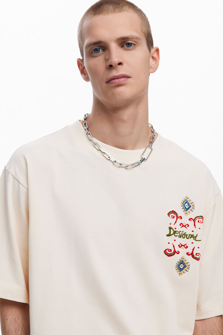 Ethnic short-sleeve T-shirt | Desigual